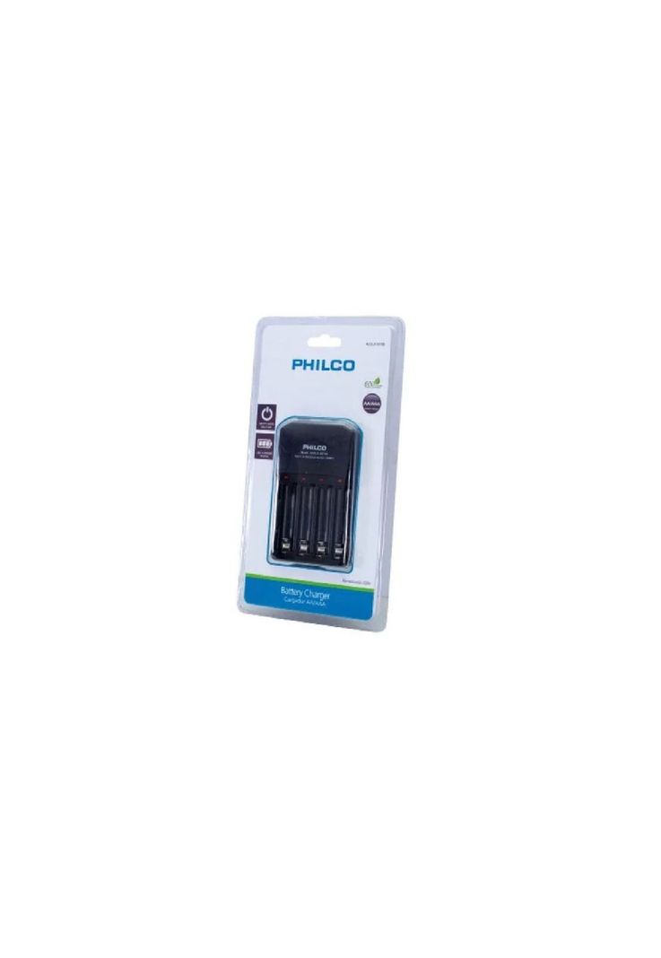 Cargador De Pilas Recargables AA/AAA 1200mAh Philco-1