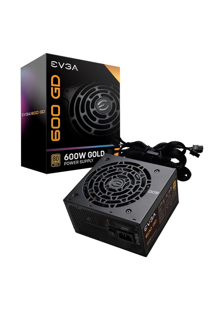 Fuente De Poder EVGA 600W GD Gold 80 Plus-0