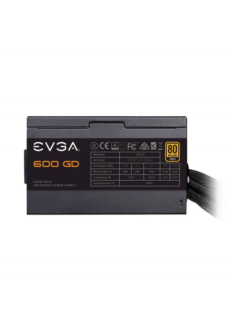 Fuente De Poder EVGA 600W GD Gold 80 Plus-3