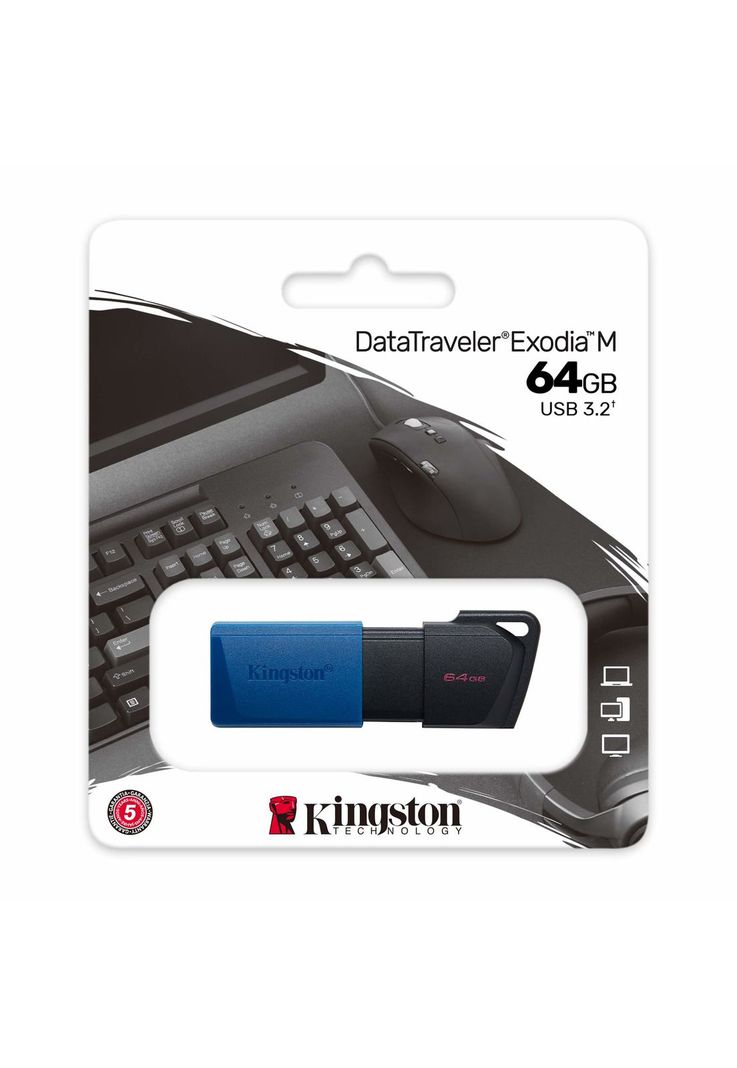 Pendrive Kingston USB 3.2 64GB Exodia M-1