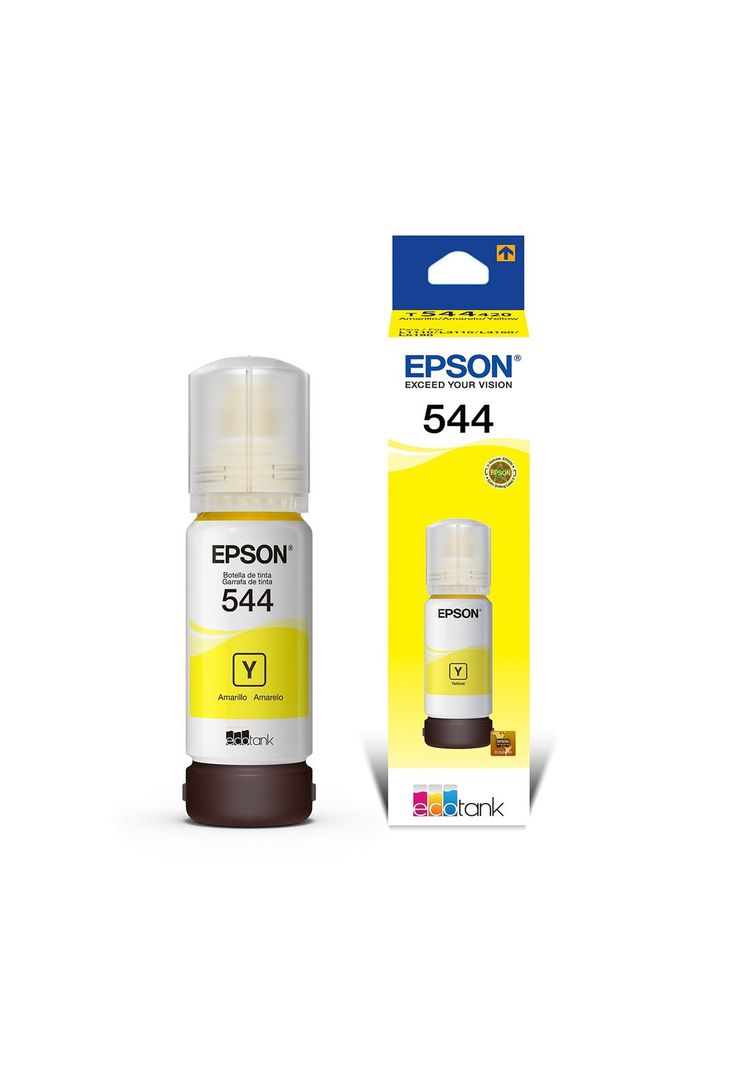 Tinta Botella Epson T544 Color Amarillo de 65ml Original-0