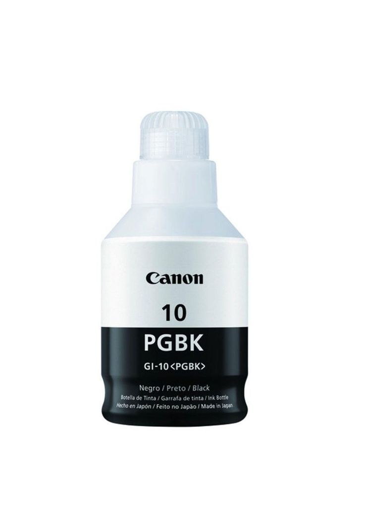 Botella de Tinta Canon GI-10 170 ml Negro-0
