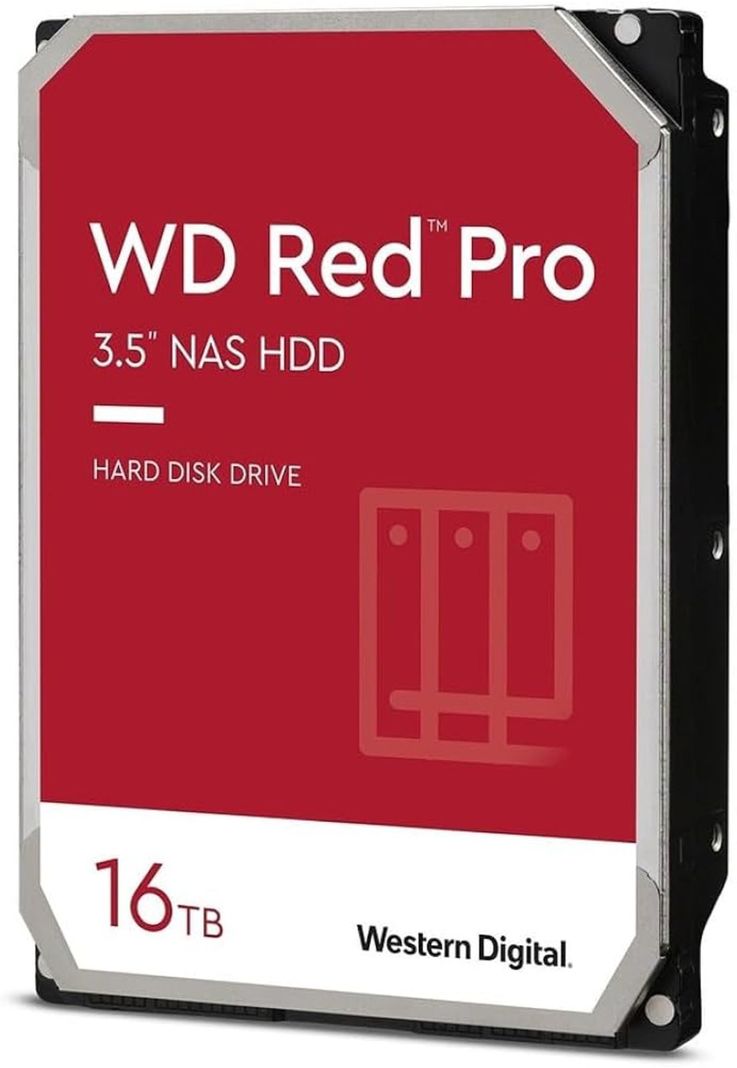 Disco Duro Western Digital RED PRO 16TB SATA 7200rpm 512MB-0