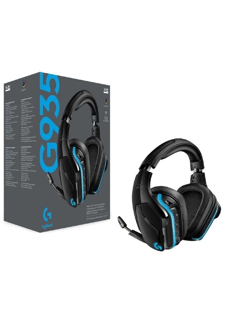 Audifonos Gamer Logitech G935 RGB Lightsync Sound 7.1 USB-2