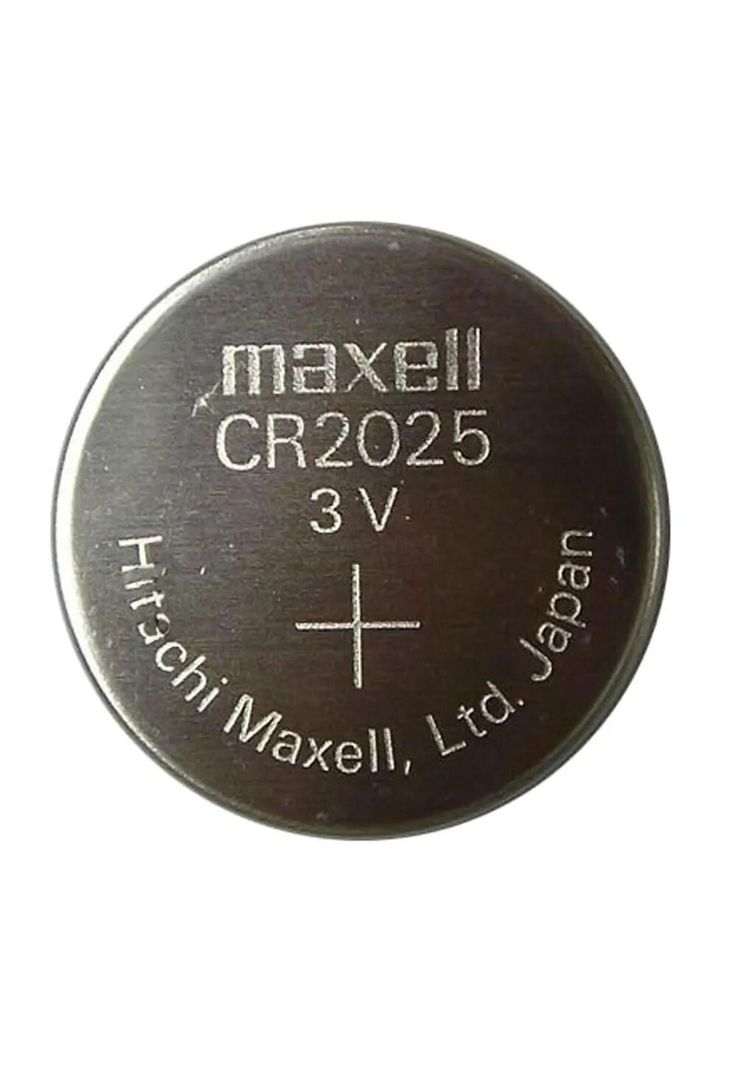 Pilas Maxell Cr2025 3v Tipo Botón Japonesa 5 Unidades-1