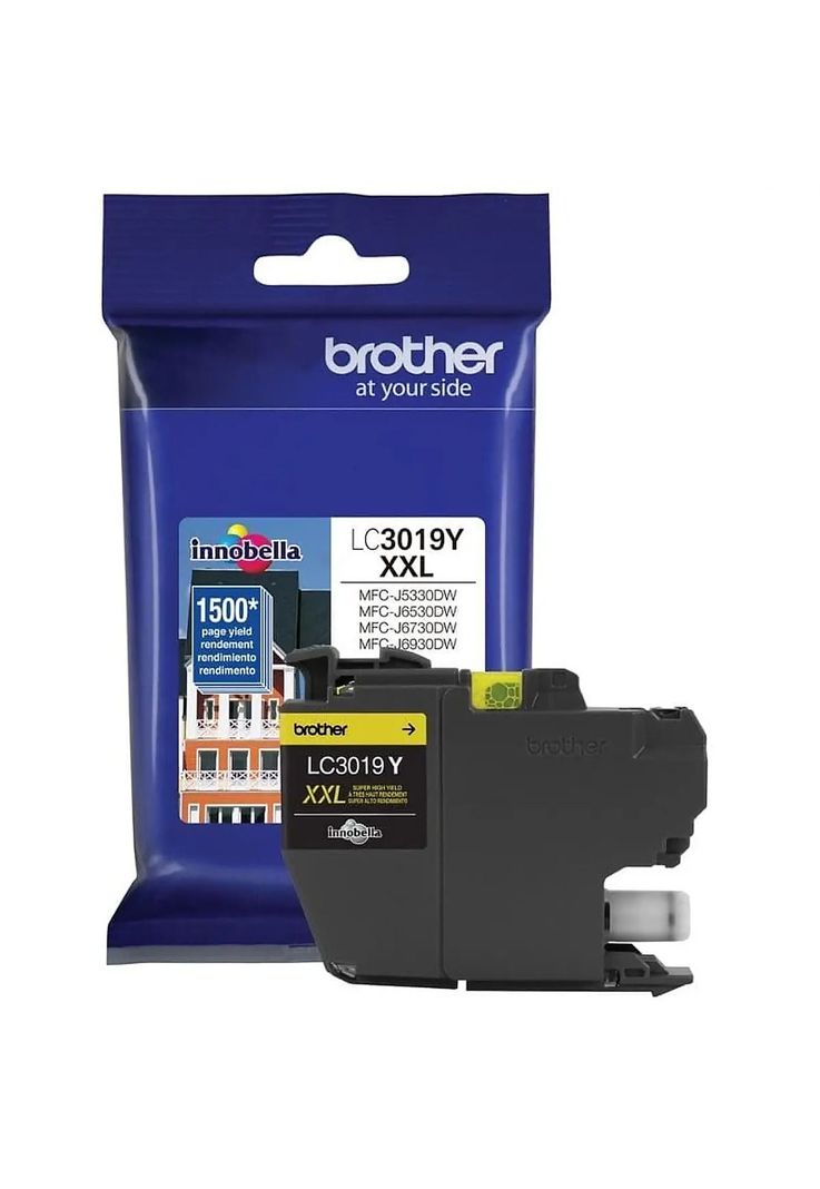 Cartucho de Tinta Brother LC3019Y 1500 páginas Amarillo-0
