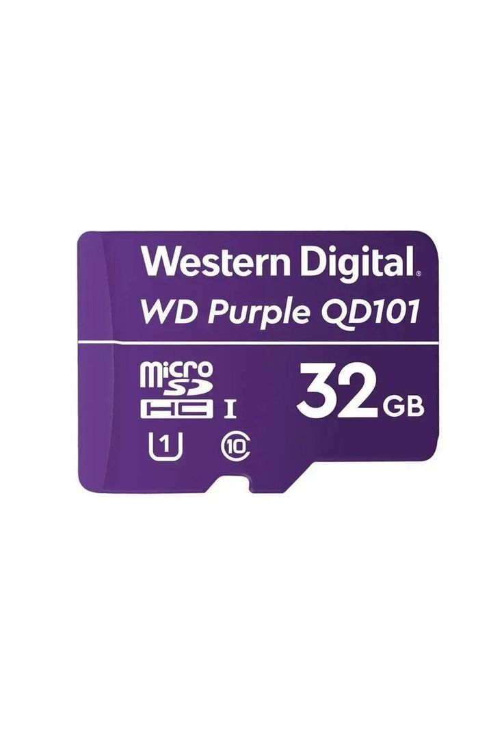 Memoria SD 32GB Western Digital Videovigilancia Clase 10-2
