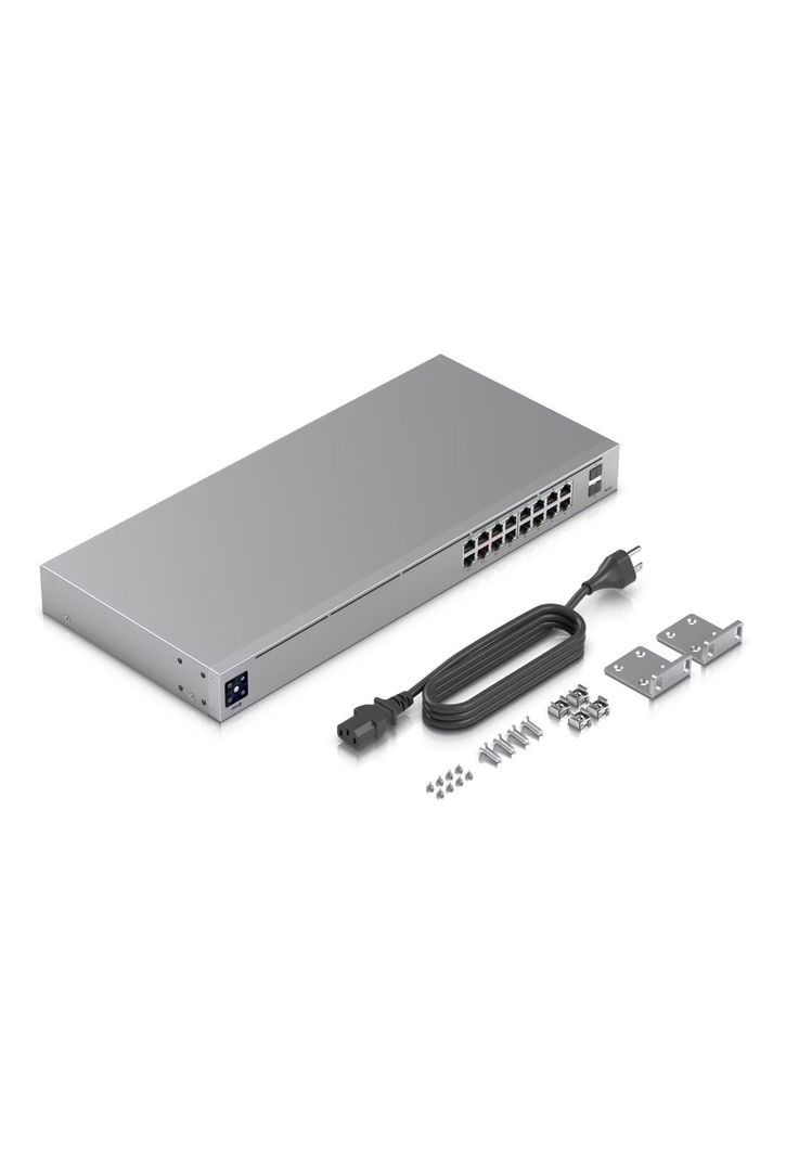Switch Ubiquiti USW-16-POE de 16 Puertos Gestionado PoE+42 W-3