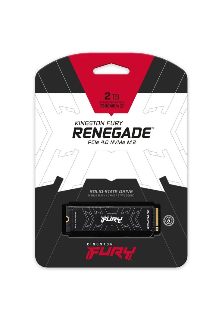 Unidad Estado Sólido Kingston FURY Renegade NVMe M2 PCIe4.0-0