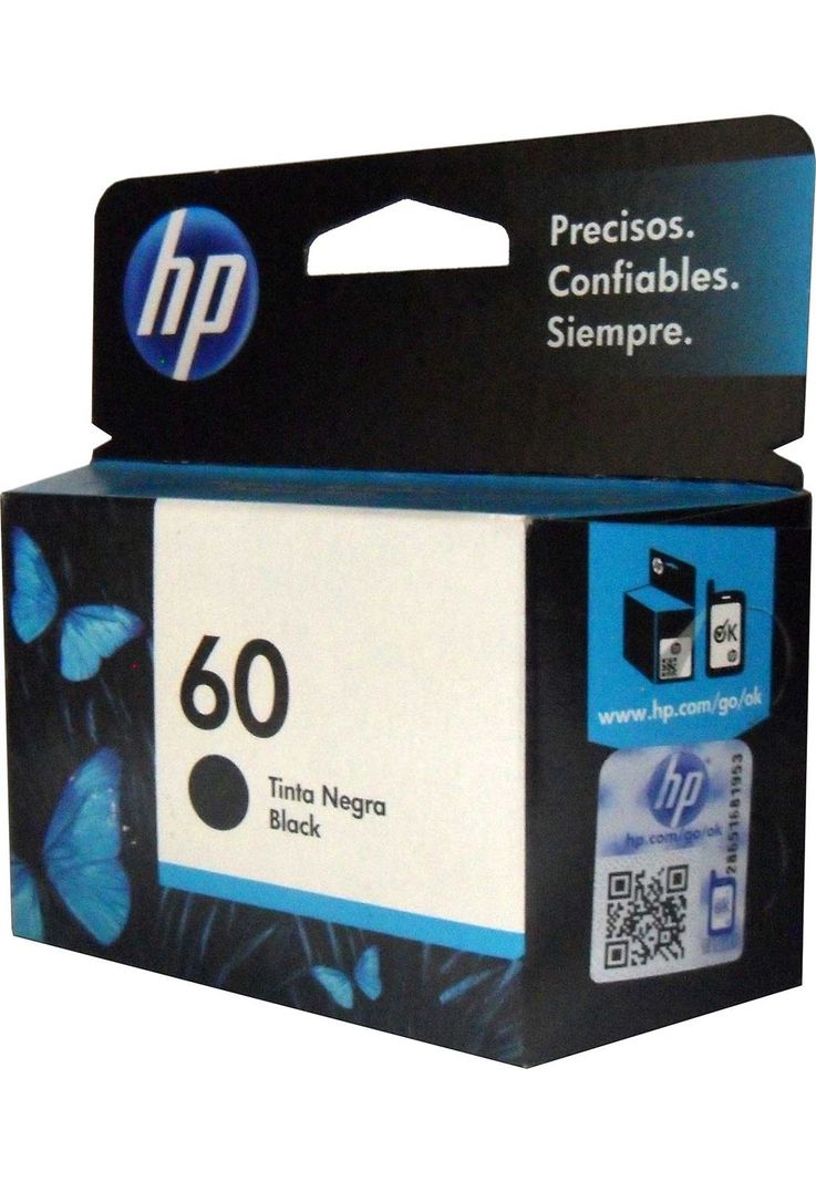 Cartucho de Tinta HP 60 200 páginas Negro-2
