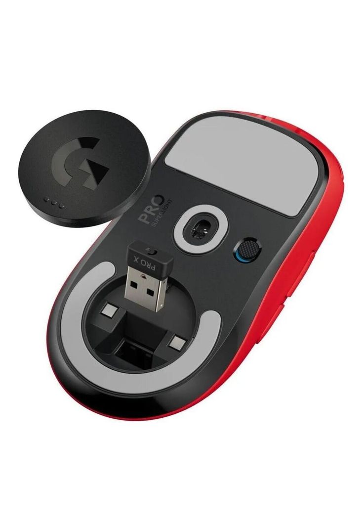 Mouse Gamer Logitech Pro X Superlight 25.600dpi Rojo-4
