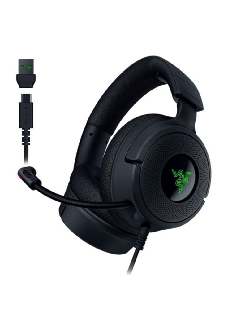 Audífonos Razer Kraken V4 X Wired USB 7.1-2