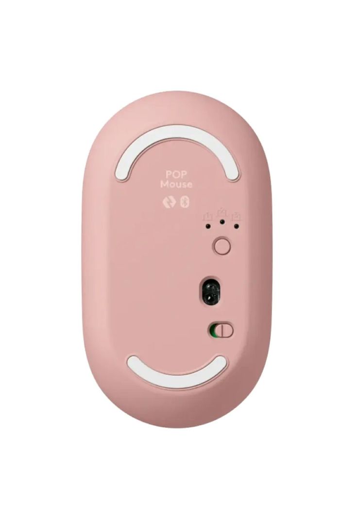 Kit Logitech Pop Icon Teclado + Mouse Inalámbrico BT Rosa-4