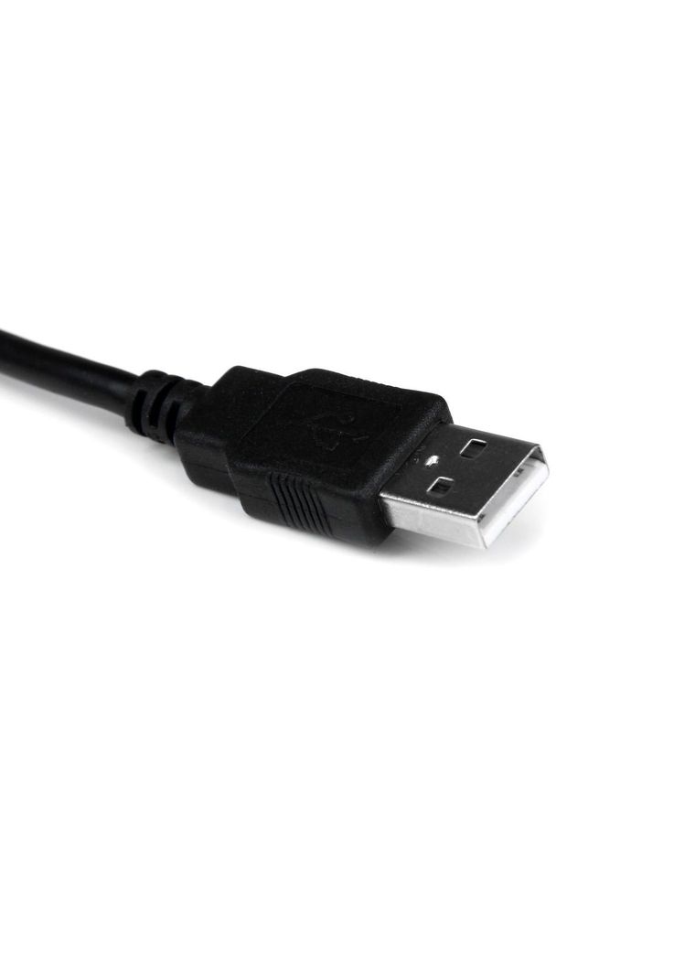 Cable Startech 0,3m USB a Puerto Serial RS232 DB9-2