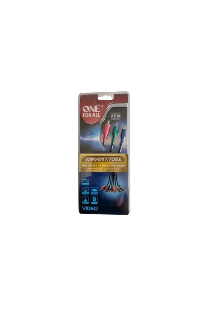 Cable componente A/V compuesto CC-2220 2 mt.-0