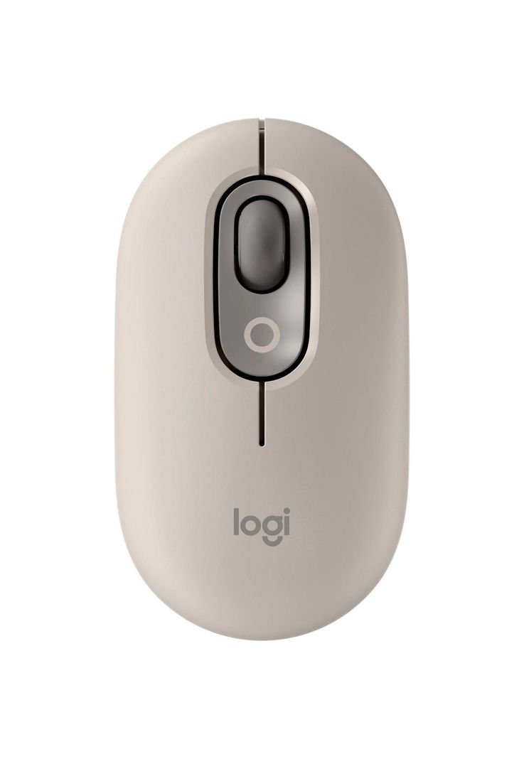 Mouse Logitech Pop Emojis Day Dream Bluetooth Gris-1