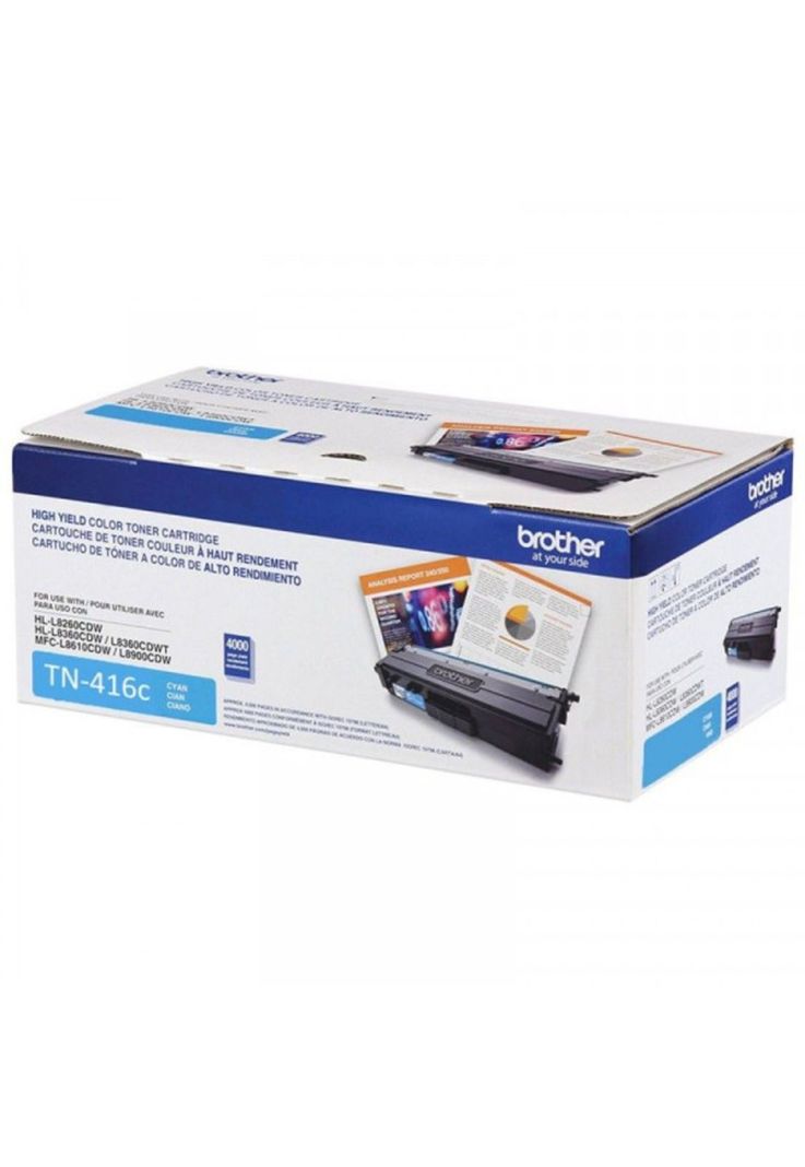 Brother Toner TN-416C Para 6500 Páginas Cian-1