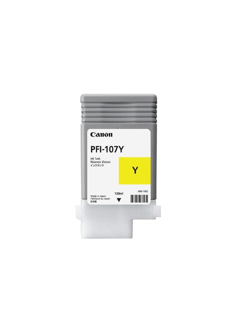 Cartucho de tinta Canon PFI-107Y Amarillo 130ml-0