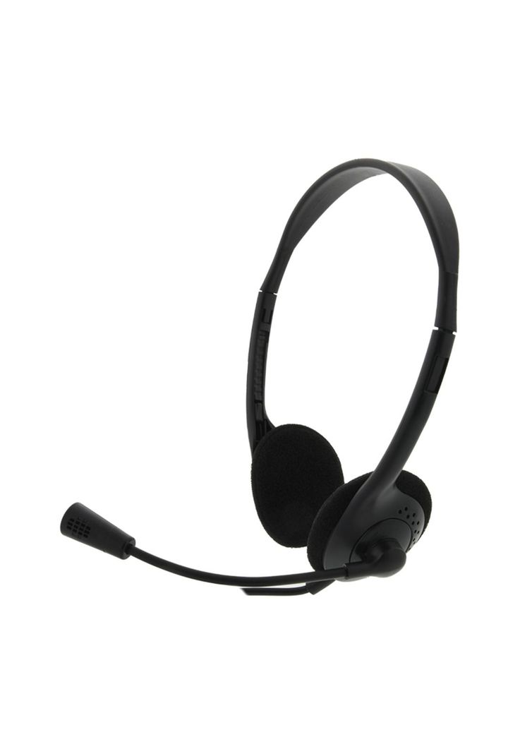 Audífonos para Conferencias Xtech Wired USB Micrófono Negro-1