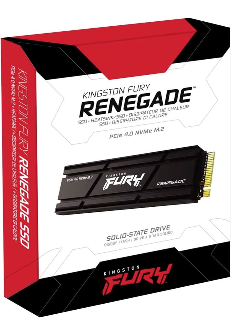 SSD Kingston Fury Renegade 2TB M.2 NVMe PCIe 4.0 Disipador-1
