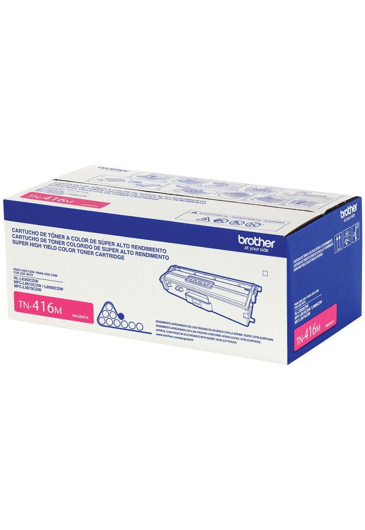 Toner Brother TN-416M Para 6500 Páginas Magenta-0
