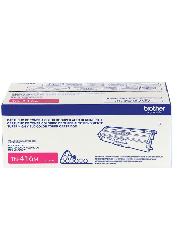 Toner Brother TN-416M Para 6500 Páginas Magenta-1