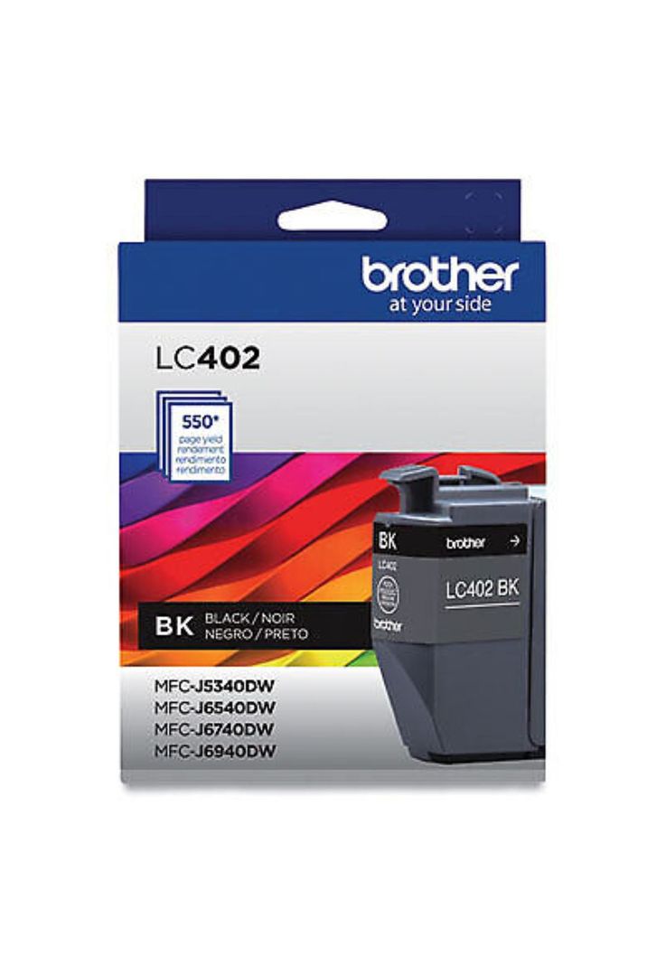 Cartucho de Tinta Brother LC402BKS 550 páginas Negro-2