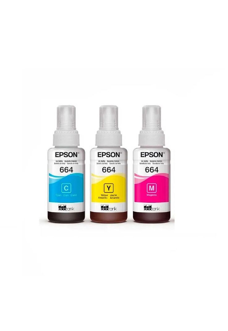 Tinta Epson 664 Pack 3 Colores Cian Magenta Amarillo EPSON-1