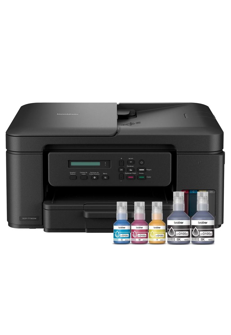 Pack tintas y Multifuncional Brother InkBenefit DCPT730DW-0