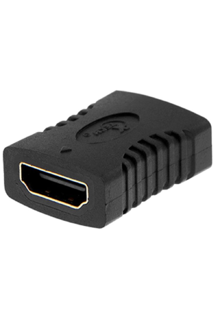 XTECH Adaptador HDMI copla (conecta 2 cables HDMI-M juntos)-0