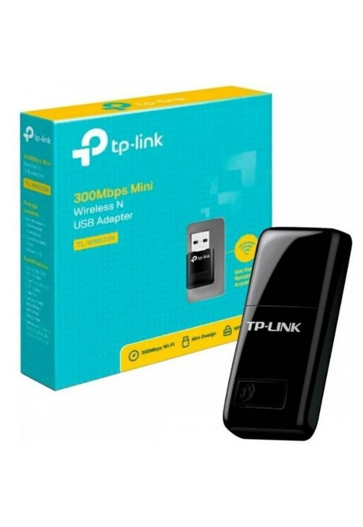 Mini Adaptador Wi-Fi TP-Link TL-WN823N 2.4GHz USB 300Mbps-0