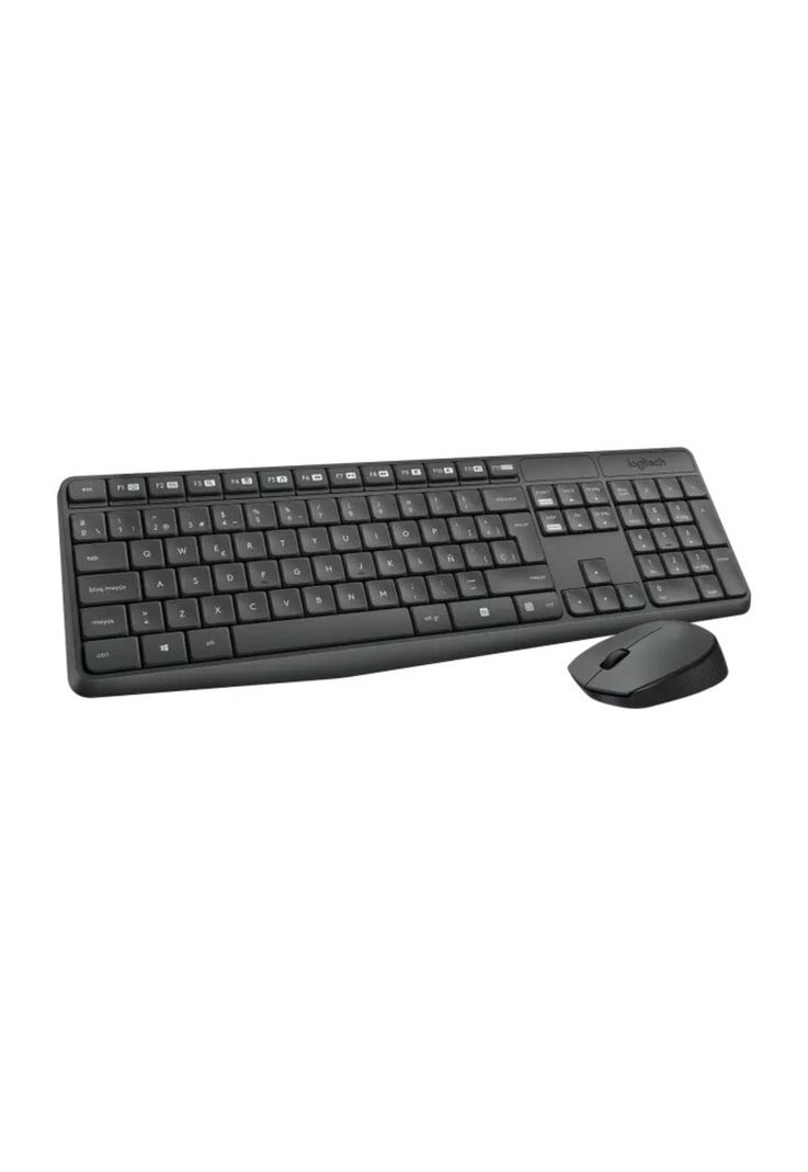 Teclado + Mouse inalambricos Logitech MK235 Receptor USB-1