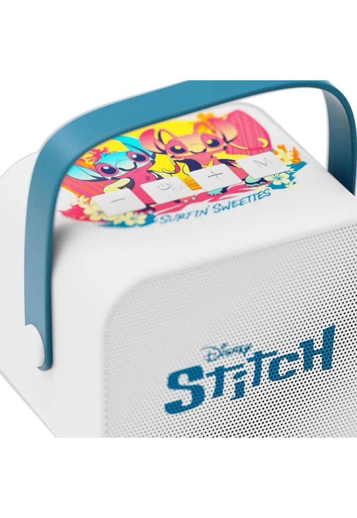 Kit Mini Karaoke Xtech Stitch Parlante Micrófono 5W BT-1
