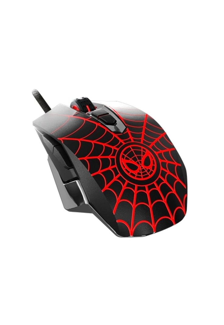 Mouse Gamer Xtech Spider-Man Miles Morales USB 2400dpi-1