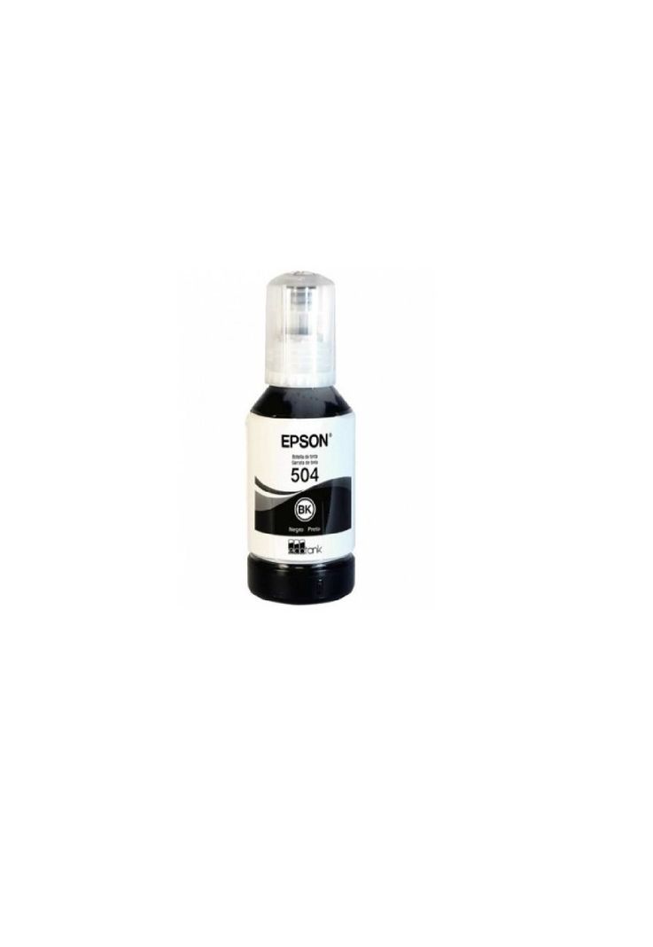Tinta Botella Epson T504 127ml Ecotank Negro-0