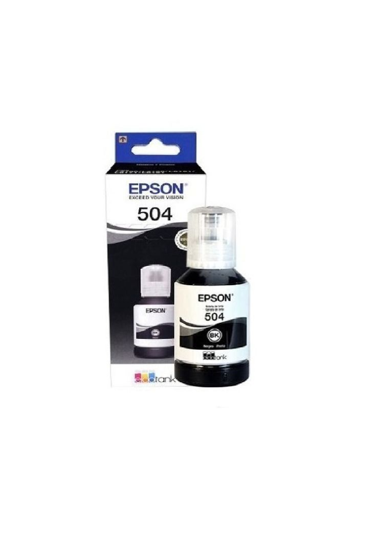 Tinta Botella Epson T504 127ml Ecotank Negro-1