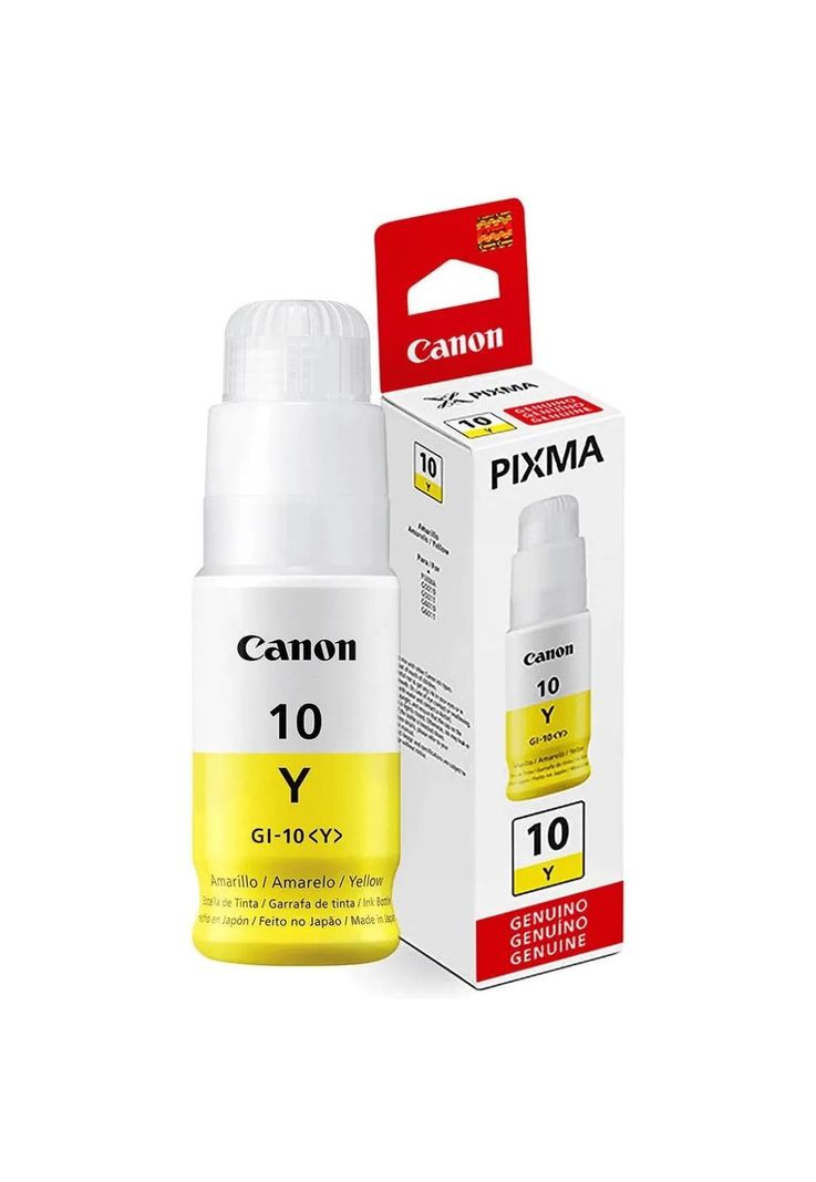Cartucho de Tinta Canon GI-10Y 70 ml Amarillo-0
