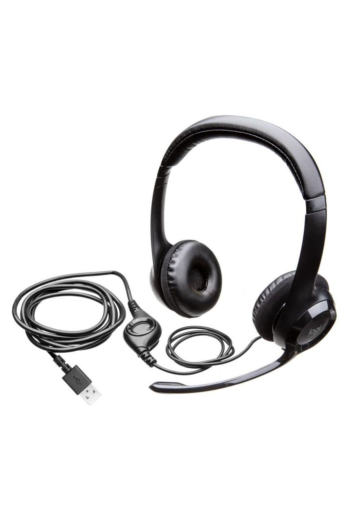 Audífonos Logitech H390 Stereo Micrófono USB Negro-0