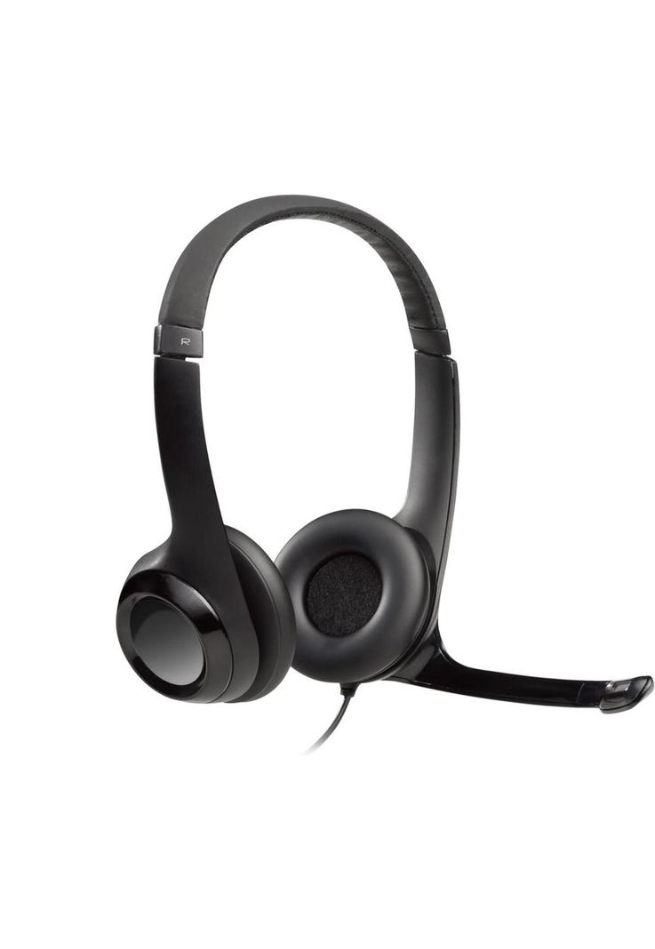 Audífonos Logitech H390 Stereo Micrófono USB Negro-1