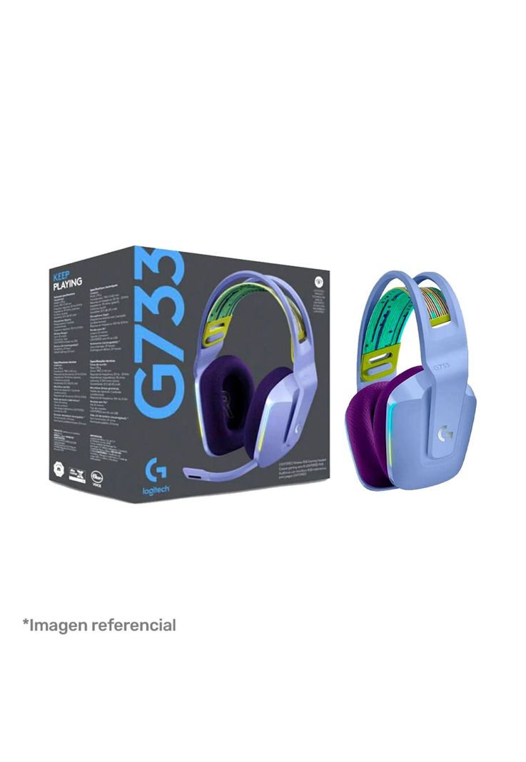 Audífonos Inalámbricos Logitech G733 Lightspeed RGB-1