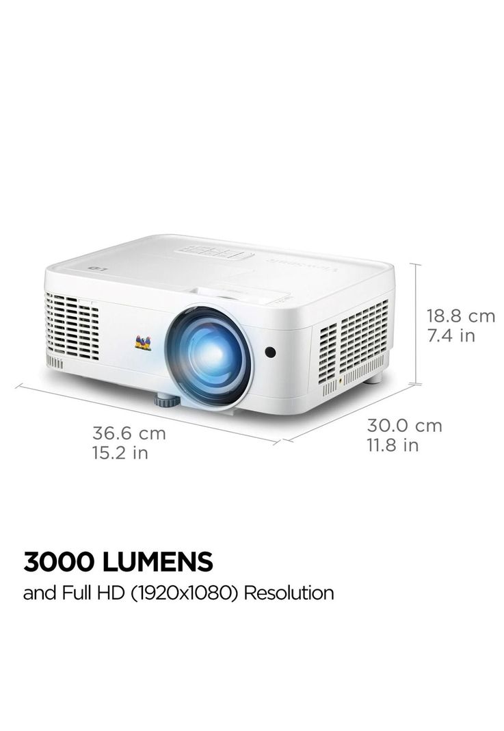 Proyector ViewSonic LS560WH LED 3.000 Lúm WXGA HDMI USB LAN-2
