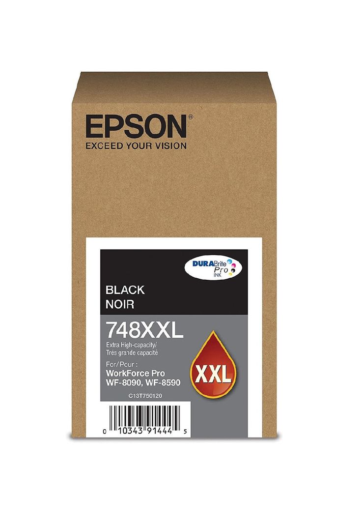 EPSON TINTA NEGRA ORIGINAL 748XXL-0