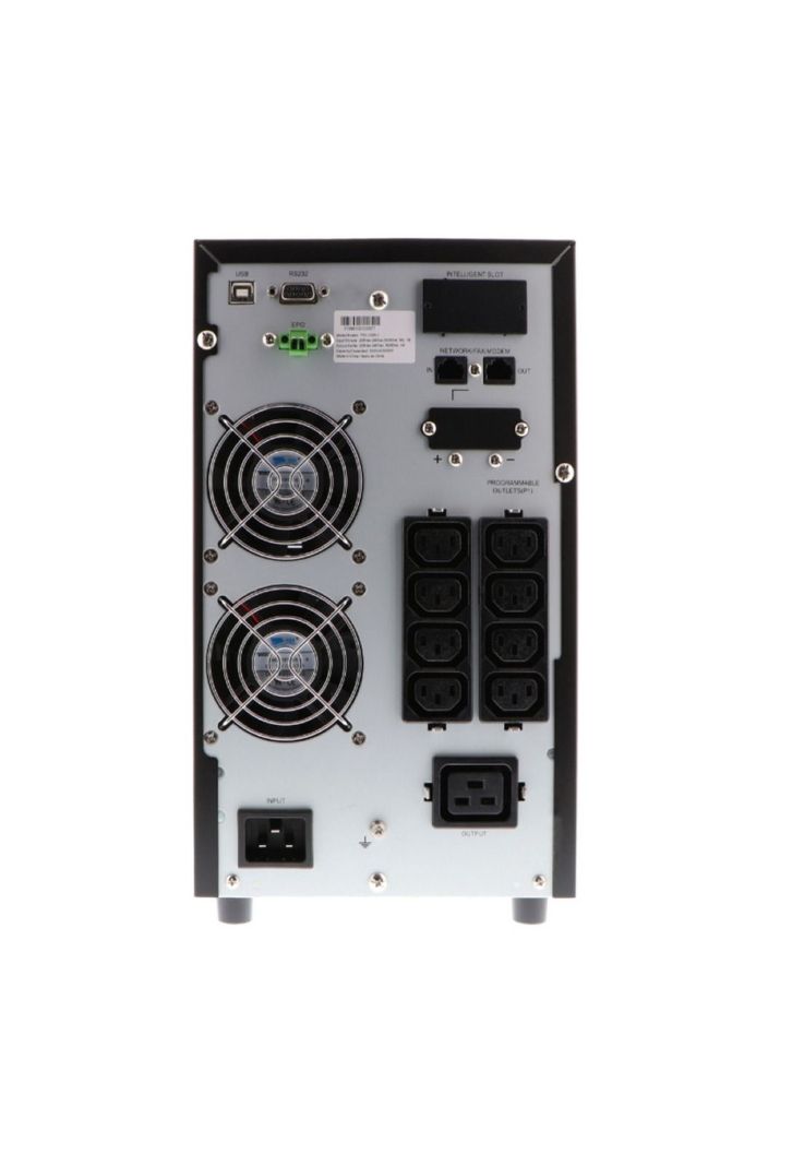 UPS Forza en línea 3000VA/3000W IEC LCD torre-220V 9 salidas-1