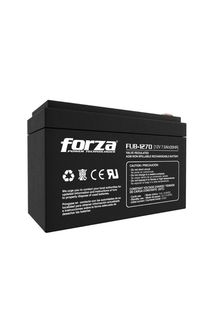 Batería Forza para UPS Recargable 12V/7Ah AGM-0