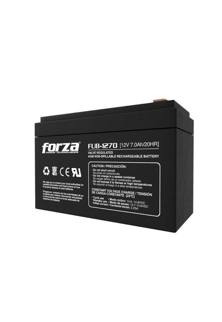 Batería Forza para UPS Recargable 12V/7Ah AGM-1