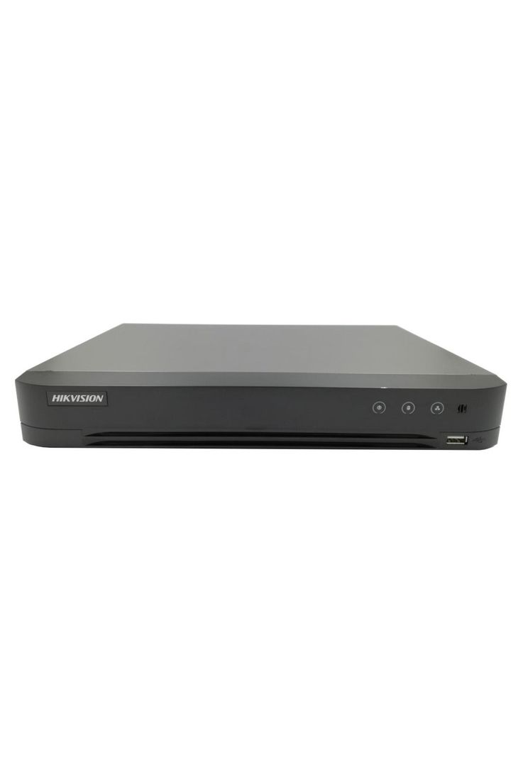 DVR Hikvision Turbo Acusense de 4CH 1080p HDD 1U-1