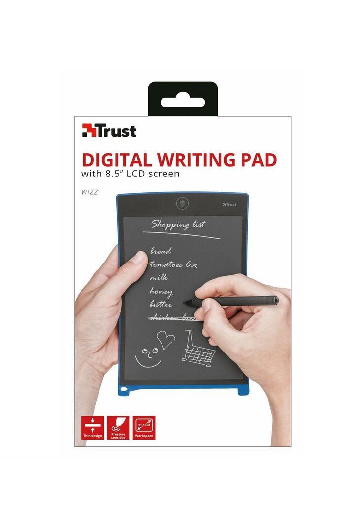 Pizarra Digital Tablet 8" Trust Wizz Notas y Dibujos-1