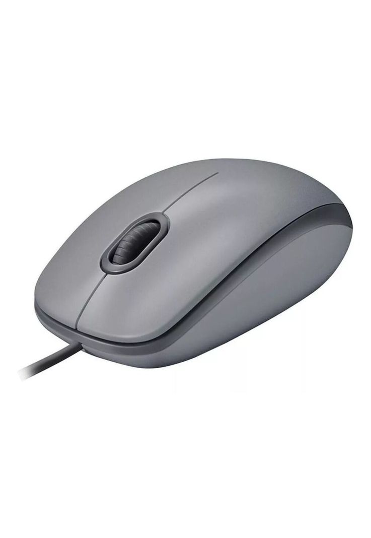 Mouse Logitech M110 Silent con cable Gris-3