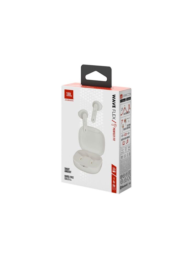 Audífonos BT JBL Wave Flex True Wireless Blanco-4