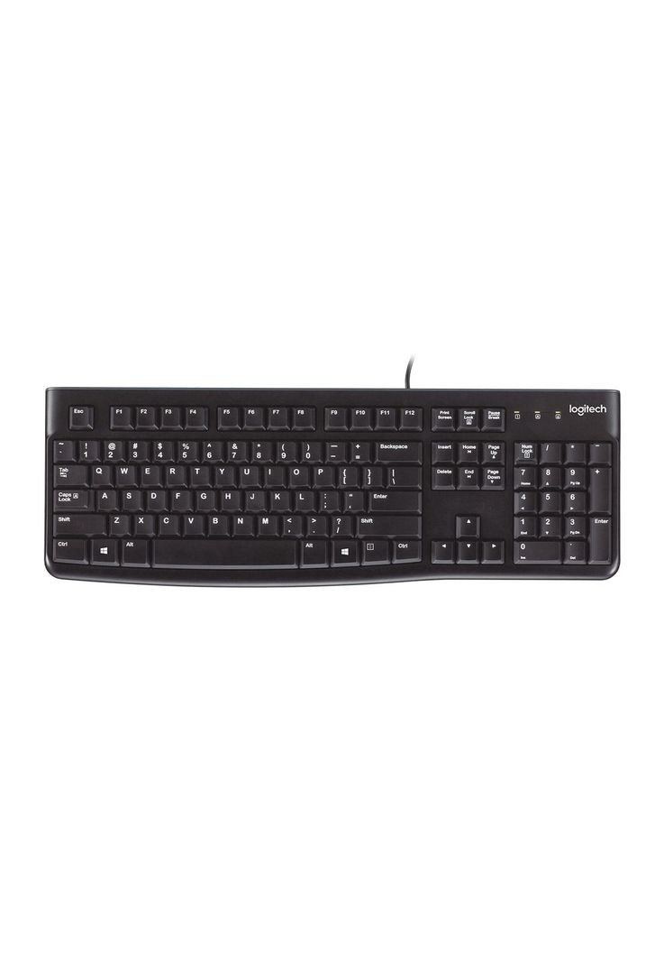 Teclado Usb Logitech K120 Silencioso-0